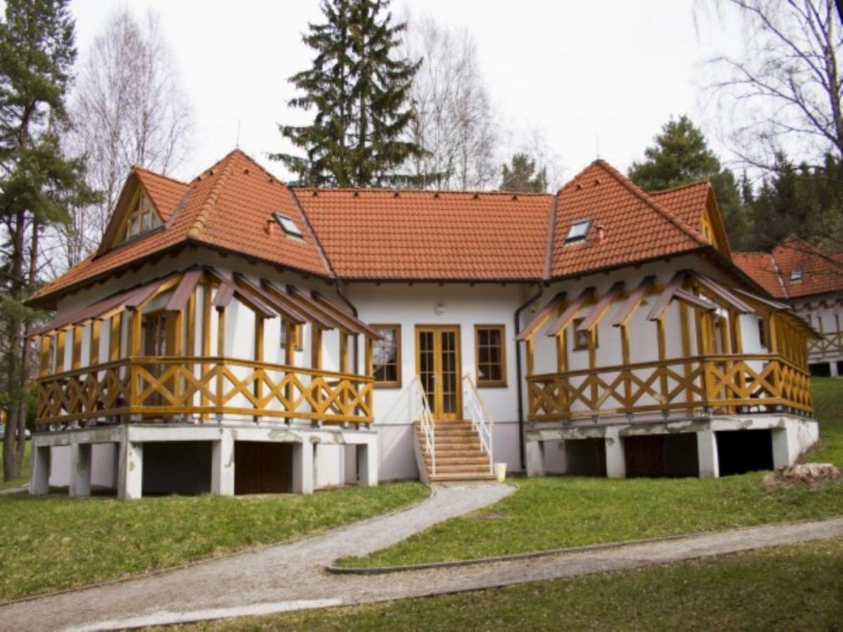 Hotel Na Jezere Horní Planá Kültér fotó
